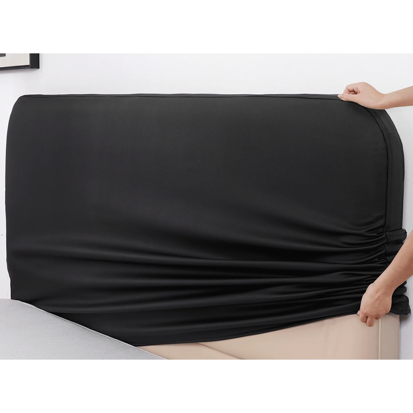 Customized Bed Headboard Cover | Terravia | Classic Anthracite