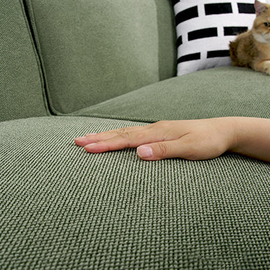 Custom Sofa Slipcover | Marlowe Collection - Olive Moss