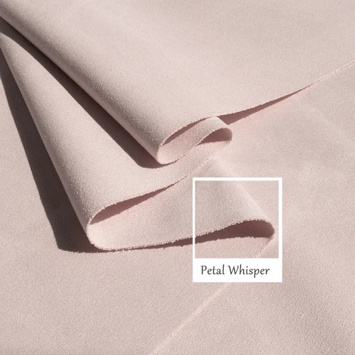 Bed Headboard Cover | Sienna Velour - Petal Whisper