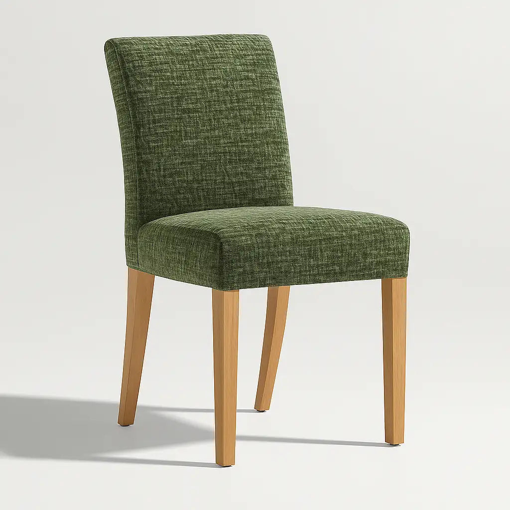 WX23006 Chenille Blossom Series | Snug fit Dining Chair Slipcover