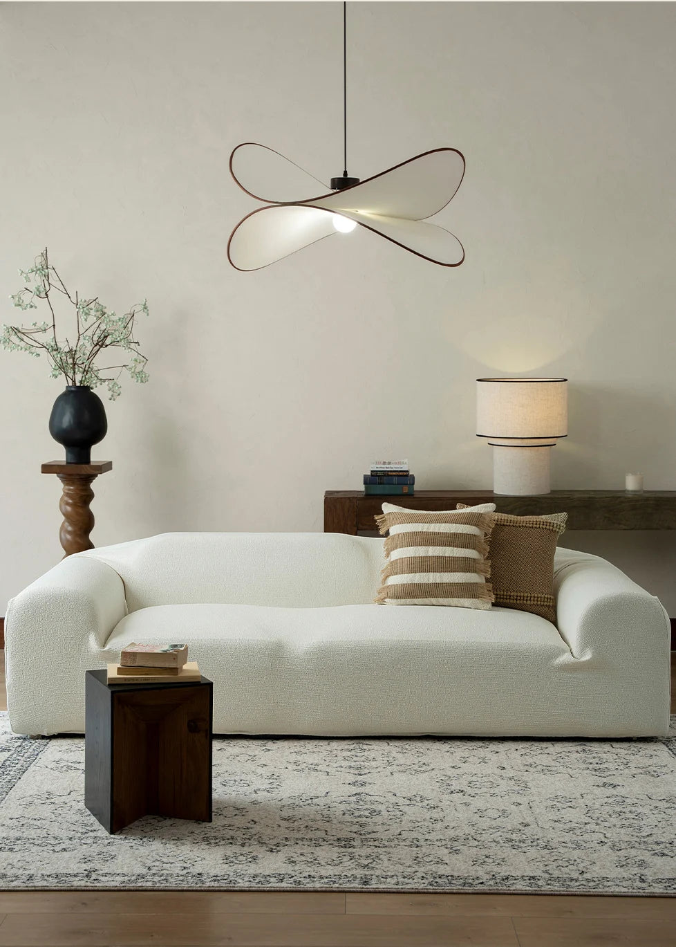 Pure Linen Look Sofa Cover | Stretch, Cat Scratch Resistant