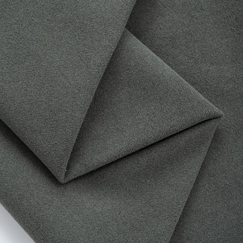 Custom Sofa Slipcover | Performance Brushed Velvet - Obsidian Ash