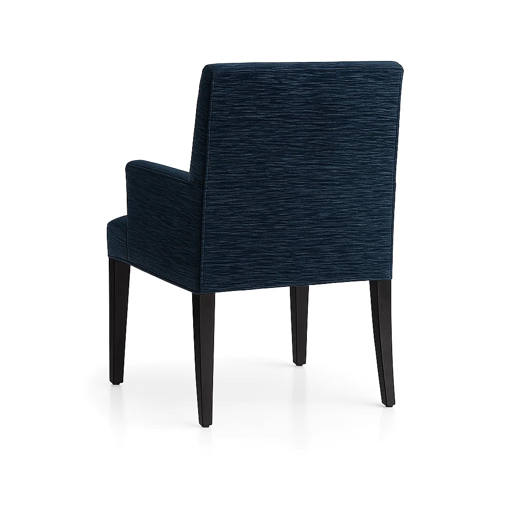 WX23006 Chenille Blossom Series | Snug fit Dining Chair with armrest Slipcover