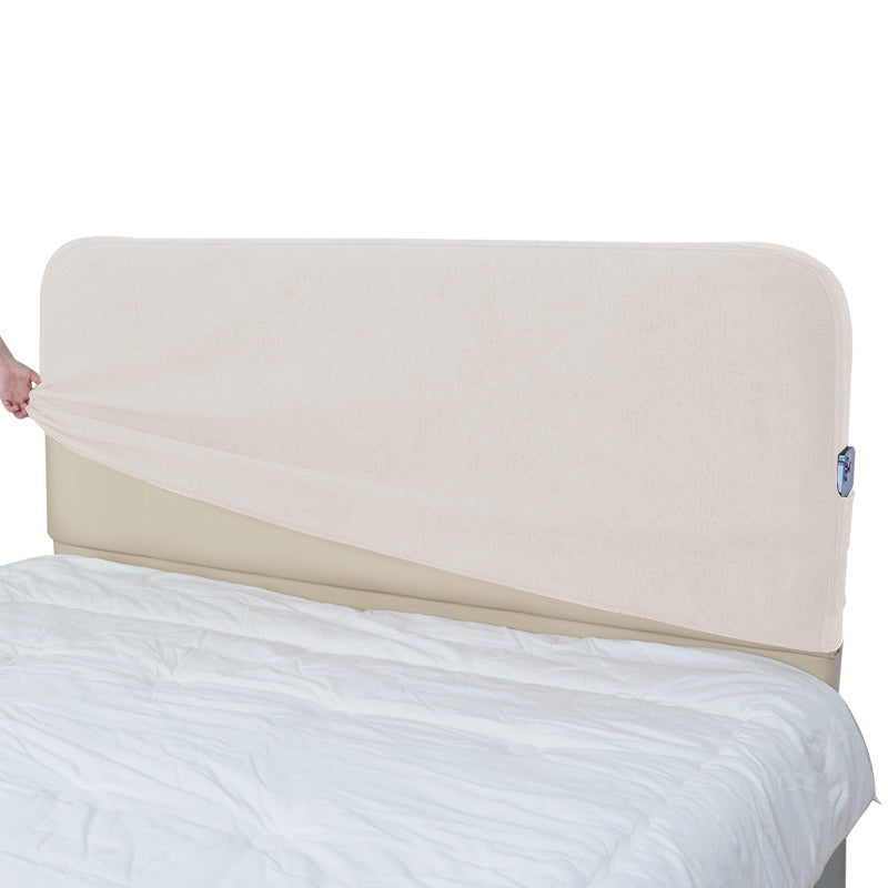 Bed Headboard Cover | Performance Antimicrobial Chenille - Sandstone Dune