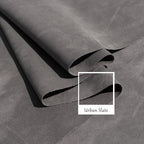 Custom Sofa Slipcover | Sienna Velour - Urban Slate