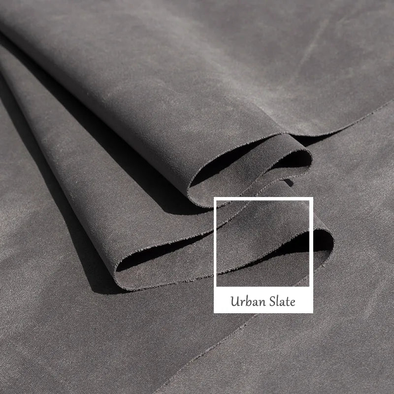 Custom Sofa Slipcover | Sienna Velour - Urban Slate
