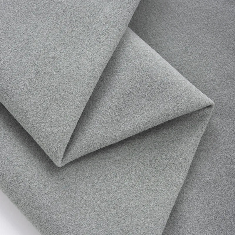 Custom Sofa Slipcover | Performance Brushed Velvet - Harbor Mist