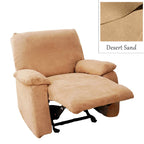 Custom Recliner Chair Slipcover | Sienna Velour - Desert Sand