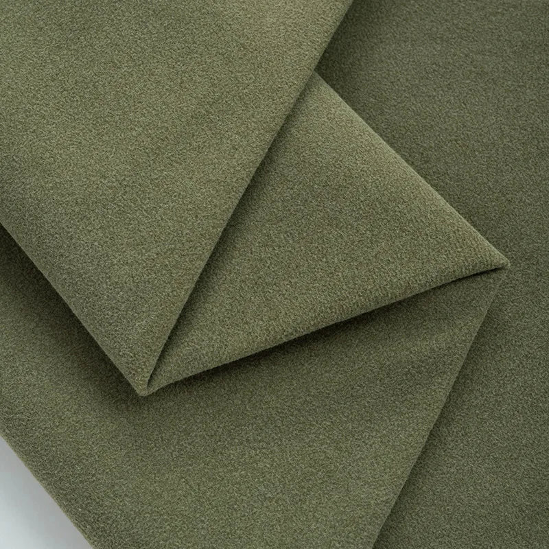 Custom Sofa Slipcover | Performance Brushed Velvet - Verdant Matcha