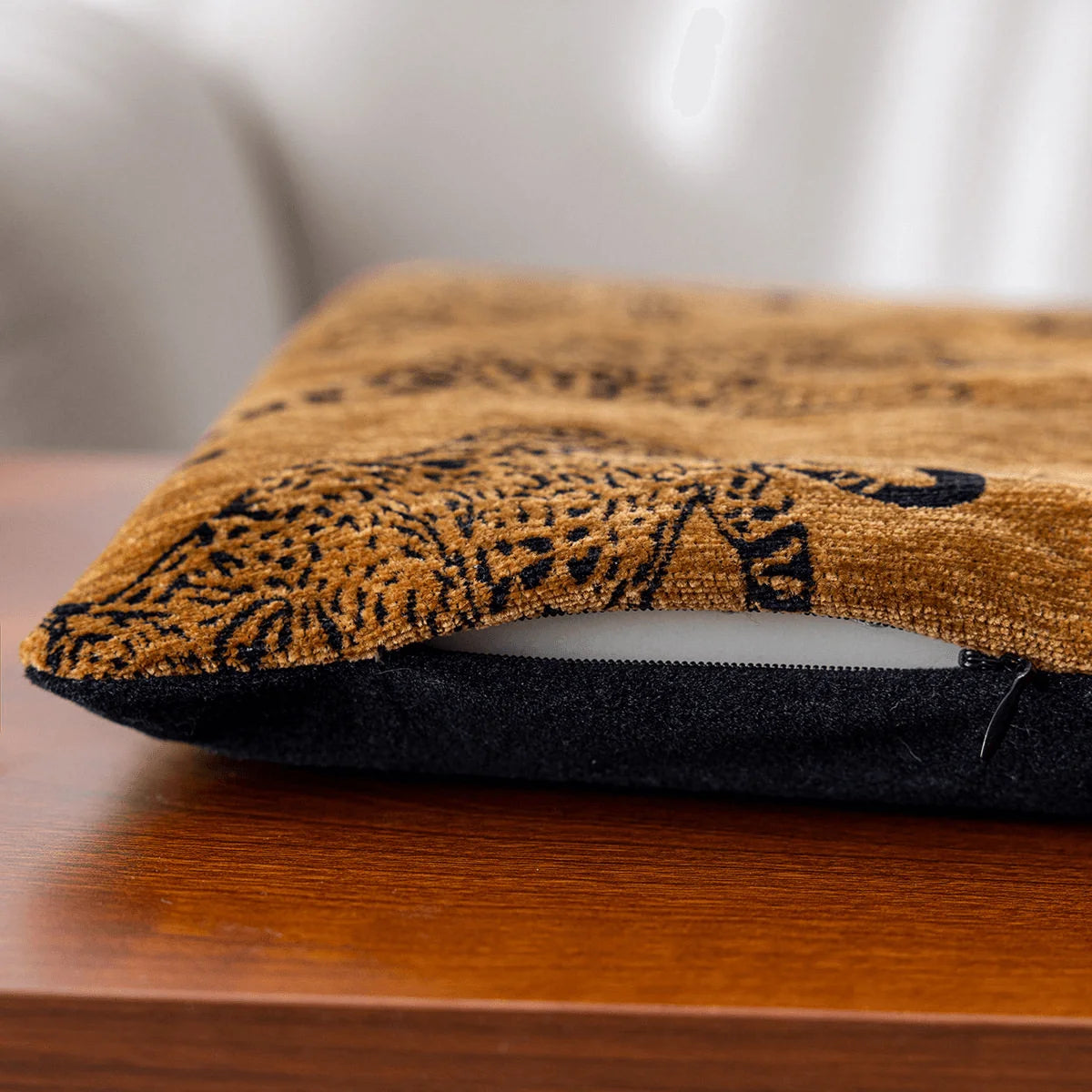 Leopard Descending the Mountain | Custom Sofa