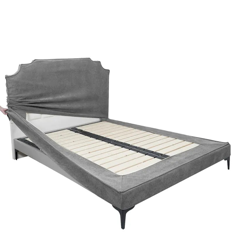 Granite Mist | Bed Frame + Headboard Cover