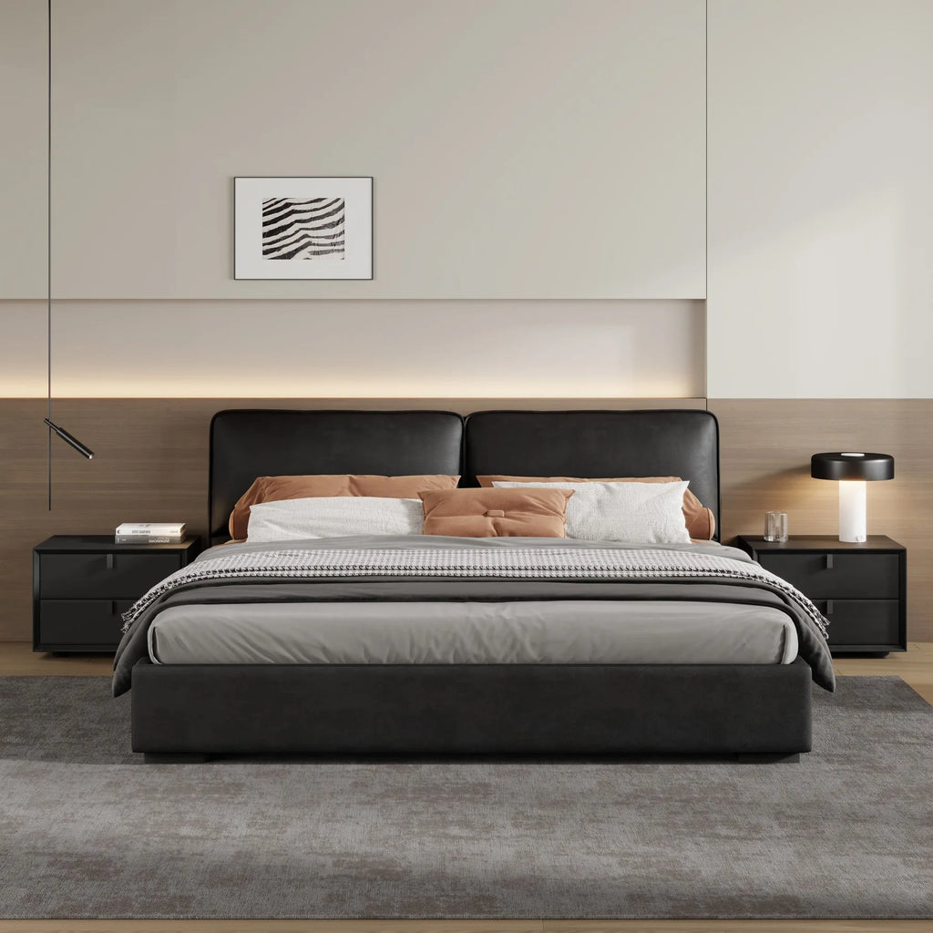 Custom Bed Frame + Headboard Cover