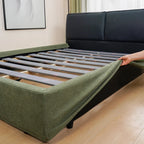 Bed Frame Cover | Olive Moss