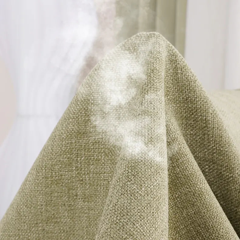 Custom Sofa Slipcover | Elara Basic - Matcha Mist