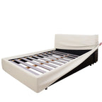 Bed Frame + Headboard Cover | Terravia - Ivory