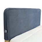 Mid Bed Headboard Cover | Midnight Indigo