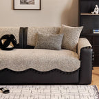 Custom Sofa Cover | Elara Flax- NJR-XNR