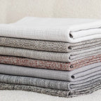 Pure Linen-Cotton 49 - 54B | Orange-red