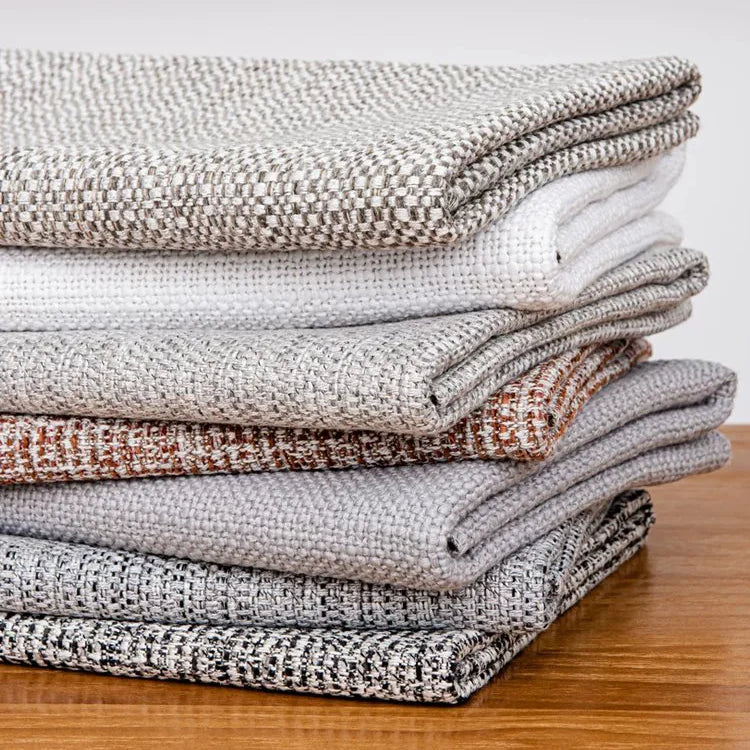 Pure Linen-Cotton 49 - 54B | Orange-red