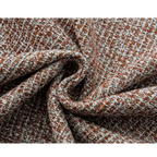 Pure Linen-Cotton 49 - 54B | Orange-red