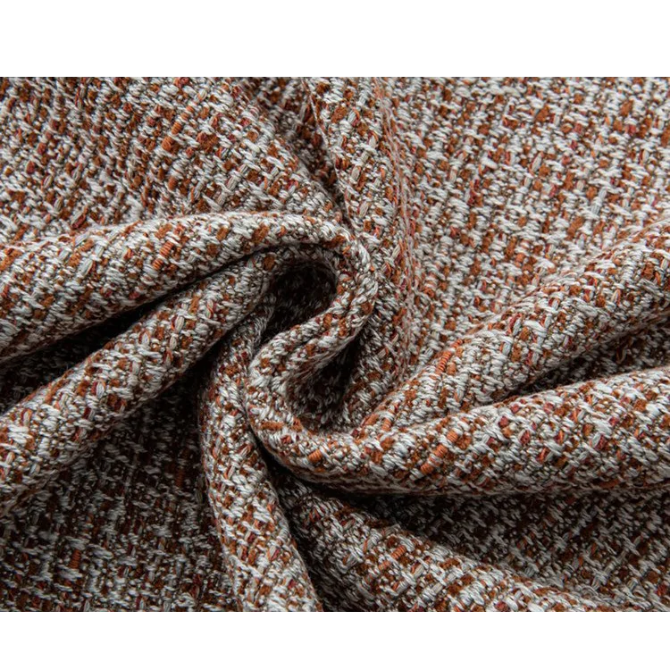 Pure Linen-Cotton 49 - 54B | Orange-red