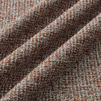 Pure Linen-Cotton 49 - 54B | Orange-red