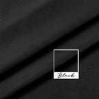 Bed Headboard Cover | Sienna Velour - Black