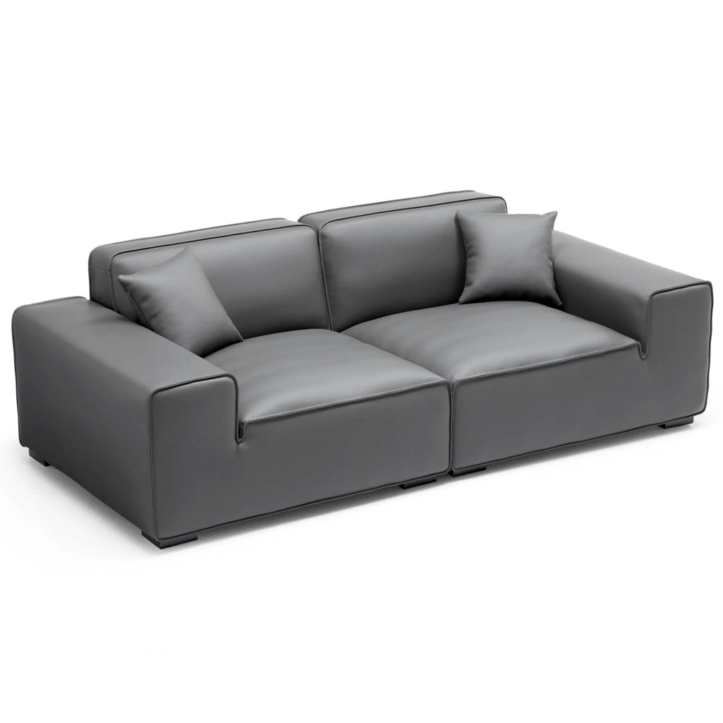 Custom Sofa Slipcover | Terravia - Pearl Grey