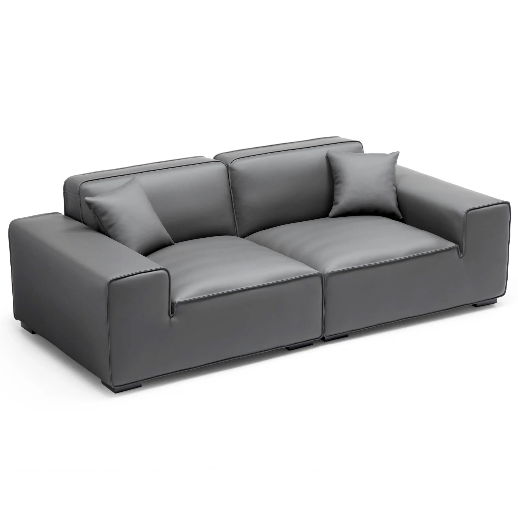 Custom Sofa Slipcover | Terravia - Pearl Grey