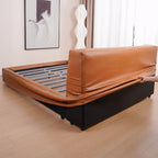 Bed Frame + Headboard Cover | Terravia - Amber