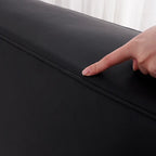 Bed Frame + Headboard Cover | Terravia - Solid Black