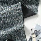 Chenille Fancy Yarn Upholstery Fabric | Custom Bed