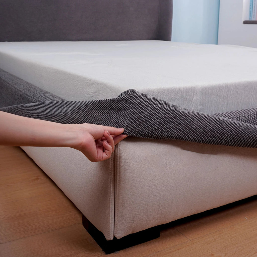 Bed Frame + Headboard Cover | Iron Forge