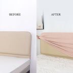 Bed Headboard Cover | Sienna Velour - Petal Whisper