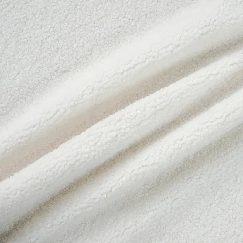 Performance Solid Bouclé Stretch Sofa Cushion Cover - Ivory