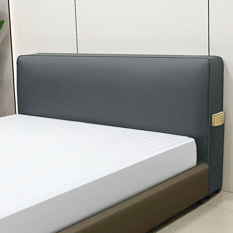 Bed Headboard Cover | Terravia - Pearl Grey