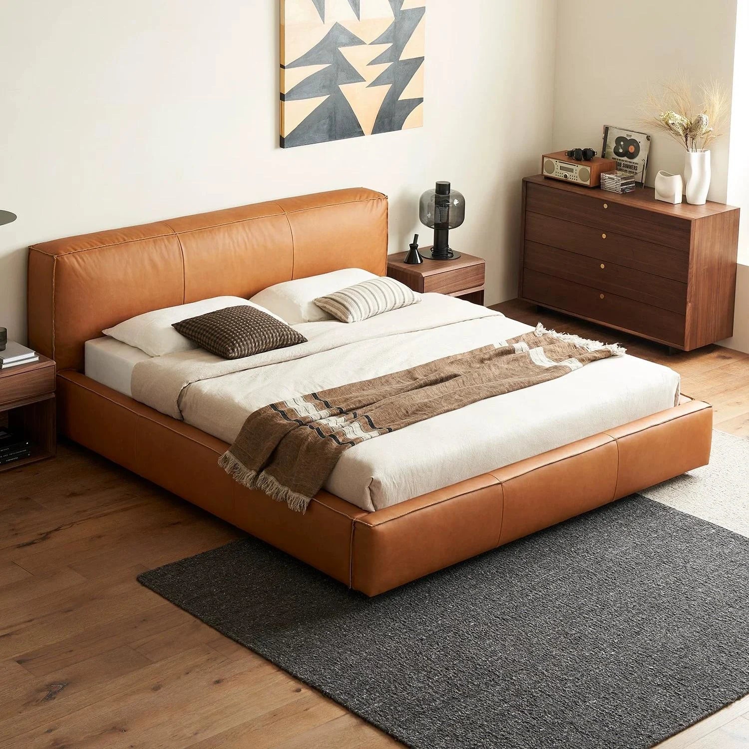 Custom Bed Frame + Headboard Cover