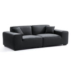 Custom Sofa Slipcover | Terravia - Solid Black