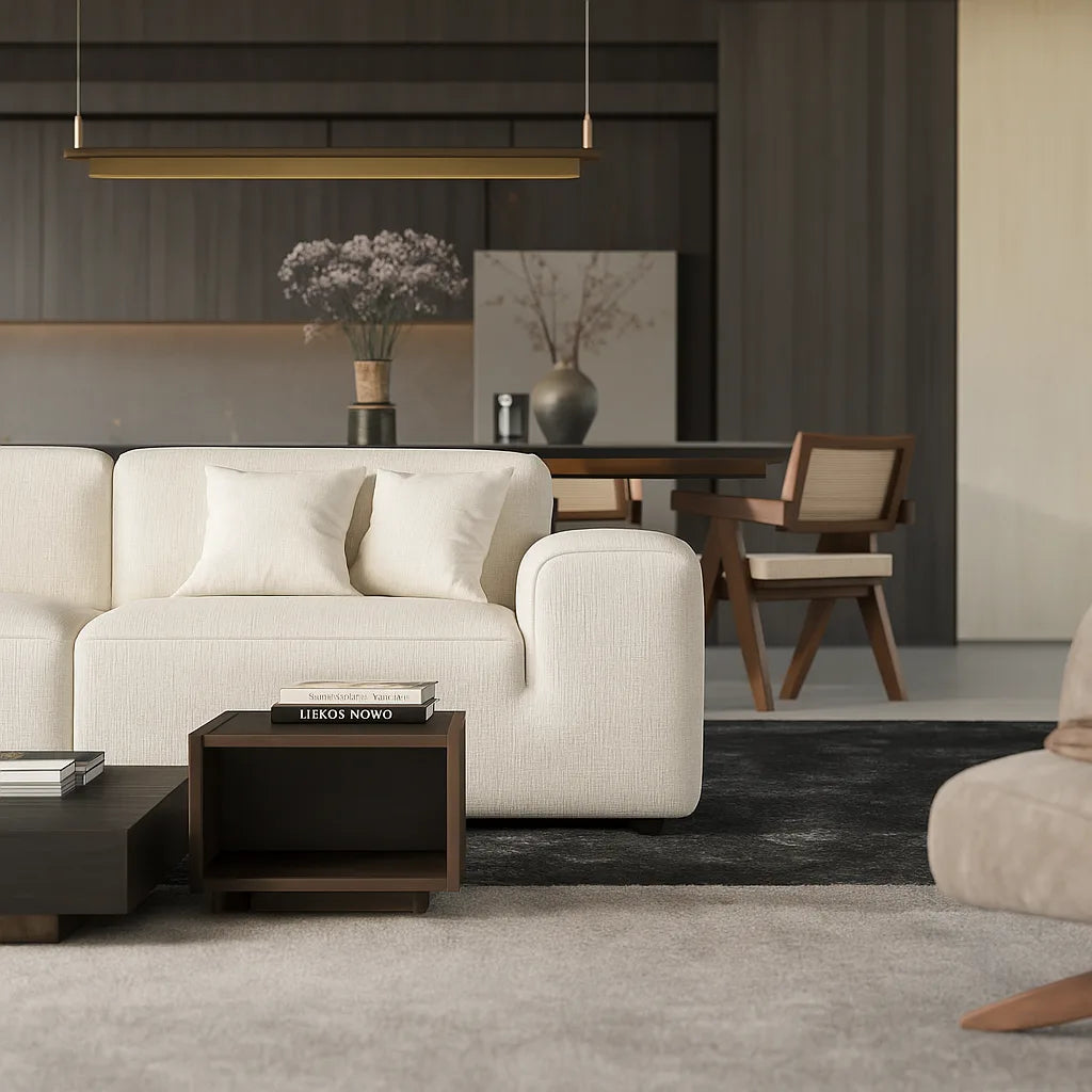 Alabaster Bloom WX23006 - 05 | Sofa Slipcove