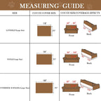 BOHO Couch Cover In Fuzzy Beige