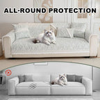 Couch Cushion Cover In Green Floral