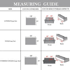 BOHO Couch Cover In Brick Black