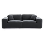 Custom Sofa Slipcover | Terravia - Solid Black