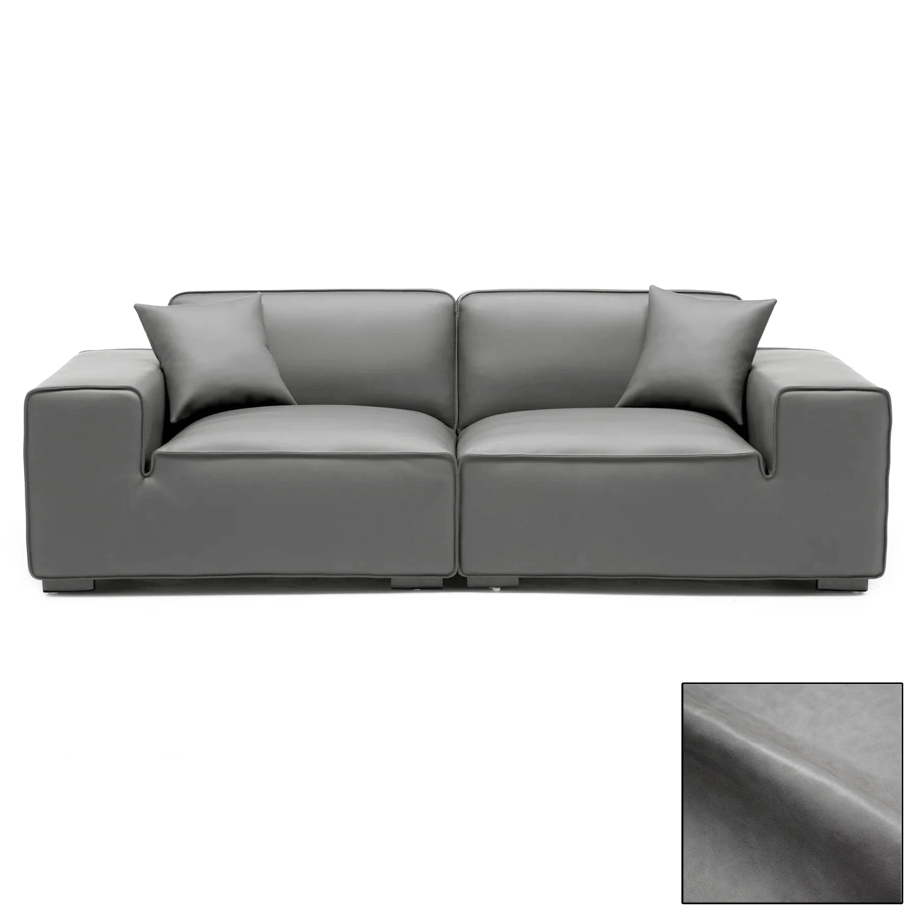 Custom Sofa Slipcover | Terravia - Lunar Concrete