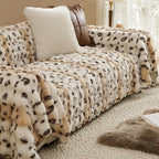 G 901 Golden Fox Faux Fur Sofa Cover | Luxury Warm Custom Cover