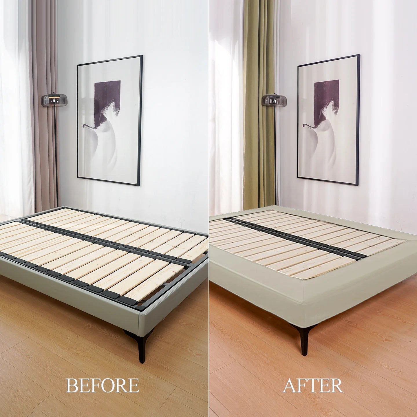 Bed Frame Cover | Terravia - Ivory