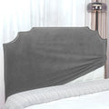 Harbor Mist | Performance Brushed Velvet | Bed Headboard Cover