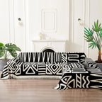 BOHO Couch Cover In Black