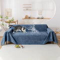 Waterproof Couch Cover In Dark Blue