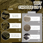 BOHO Couch Cover In Fuzzy Brunt Orange